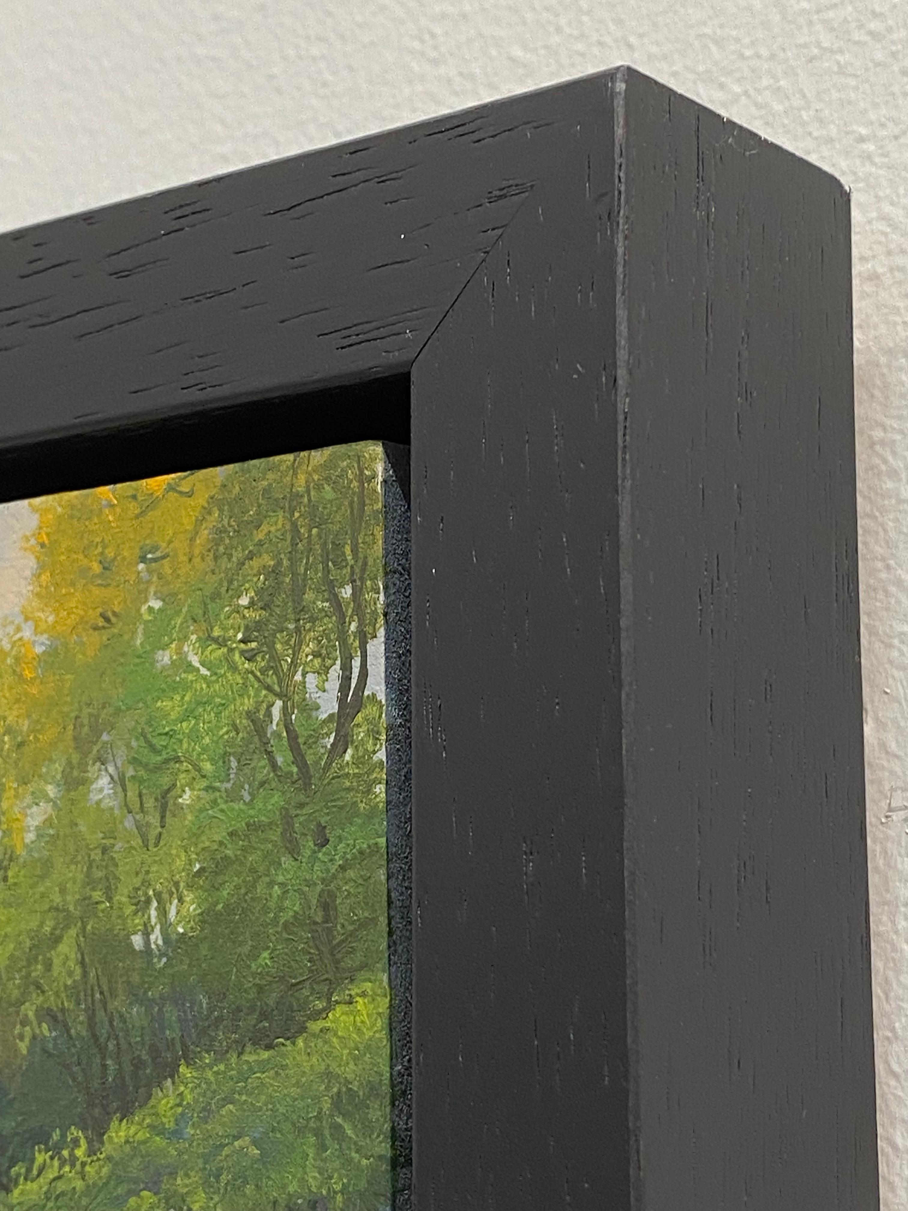 Caminata IV - Paisaje contemporáneo del siglo XXI Pintura de un paisaje en venta 6