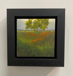 Hike V - 21st century Contemporary landscape Painting of a landscape