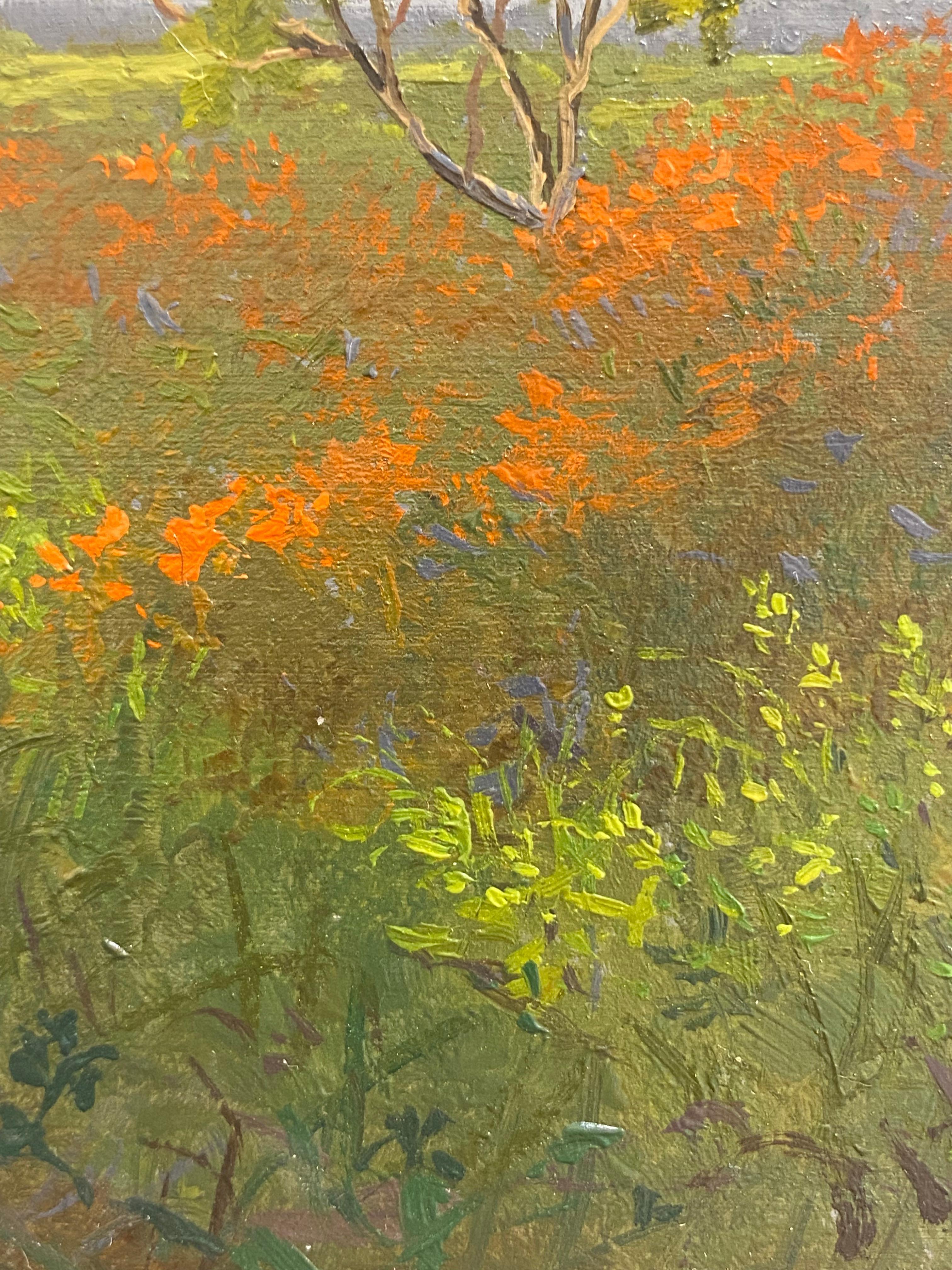 Hike V - 21e siècle Paysage contemporain Peinture d'un paysage en vente 1