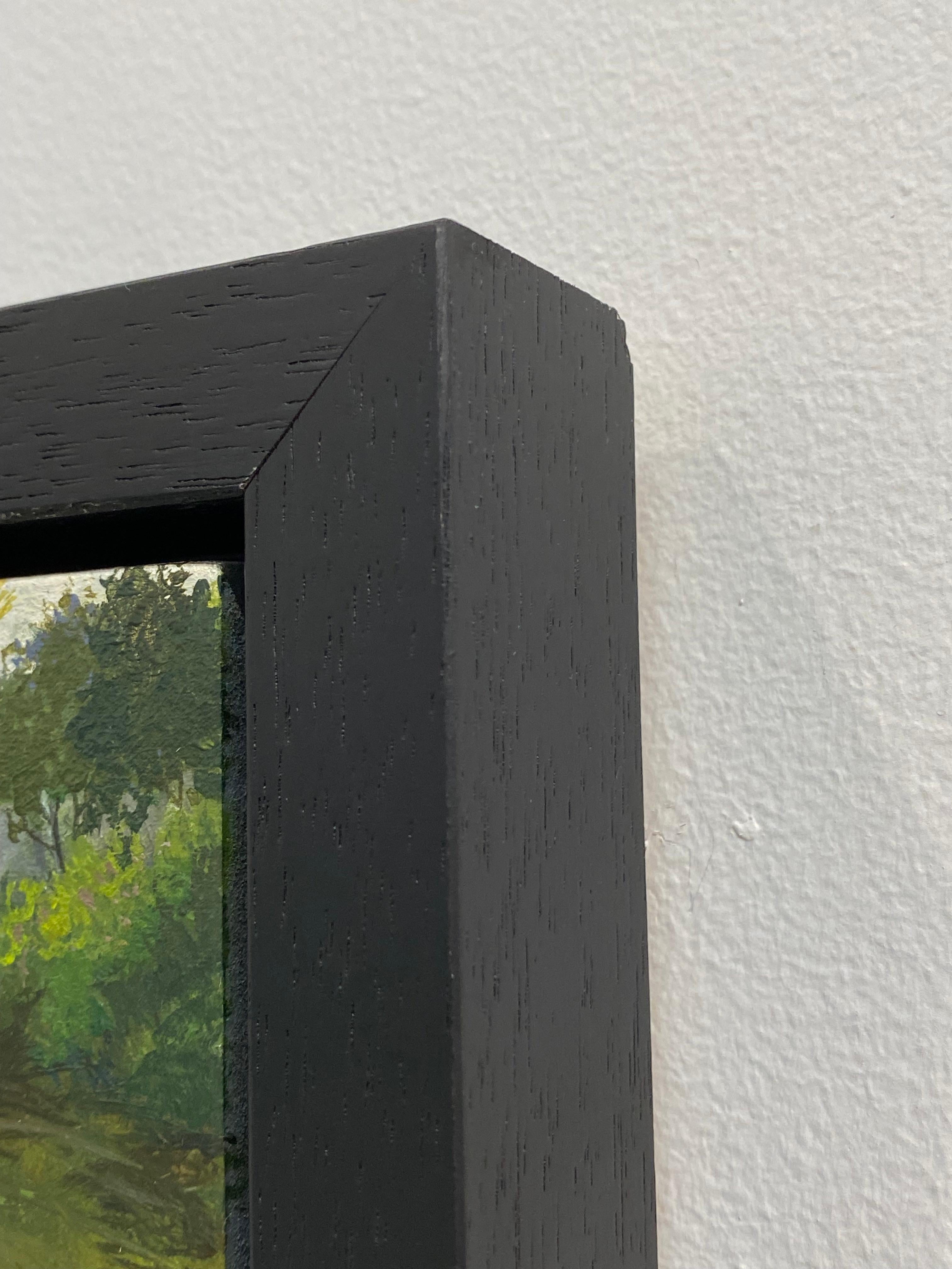 Caminata XI - Paisaje contemporáneo del siglo XXI Pintura de un paisaje en venta 5