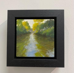 Hike XI - 21st century Contemporary landscape Painting of a landscape