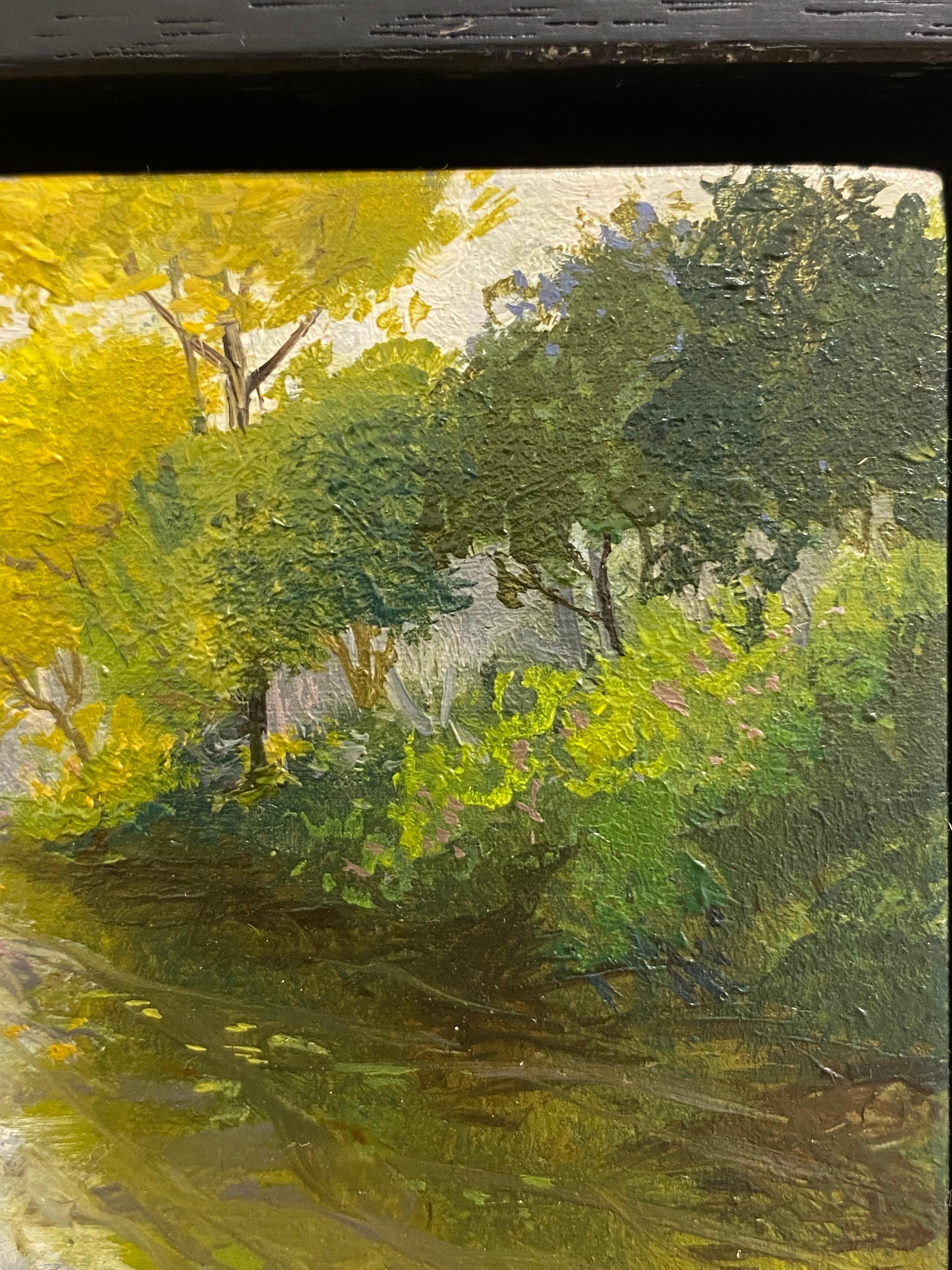 Caminata XI - Paisaje contemporáneo del siglo XXI Pintura de un paisaje - Painting Contemporáneo de Marein Konijn