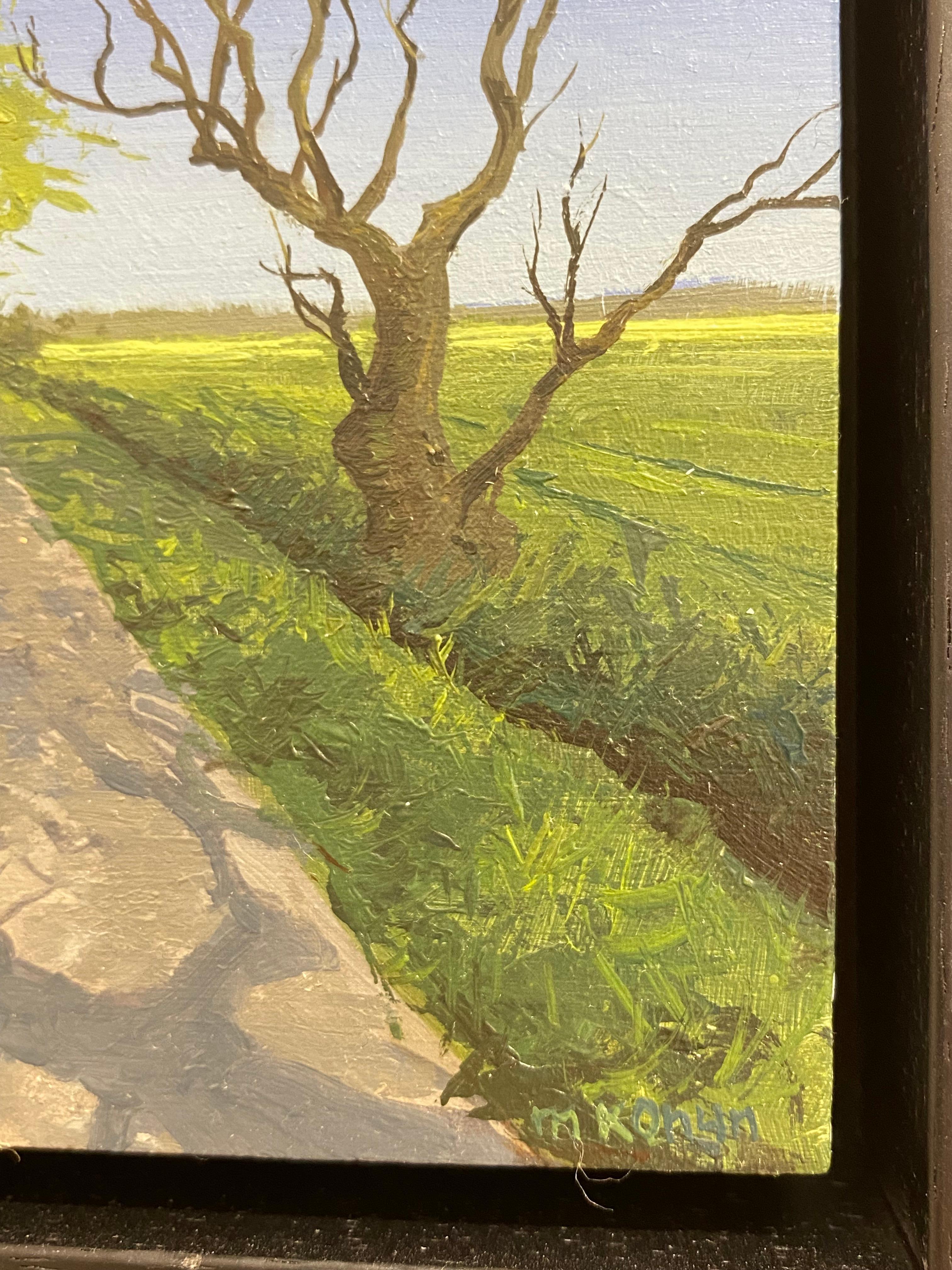 Not my shadow - 21e siècle Paysage contemporain Peinture d'un paysage - Contemporain Painting par Marein Konijn
