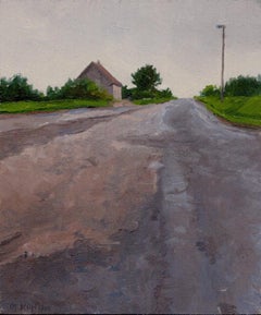 On a Late Summer Day - 21st century Contemporary landscape Painting of the Dunes