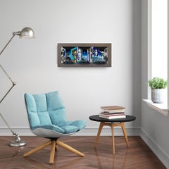 Hommage an Fornasetti - zeitgenössisches Kunstwerk - Originales surrealistisches 3D-Gemälde
