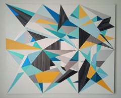 Geometry 2, Painting, Acrylic on Canvas