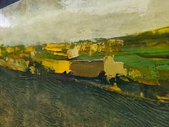Tempête de sable. 2023. Huile sur toile. 110 x 160 cm. Signé