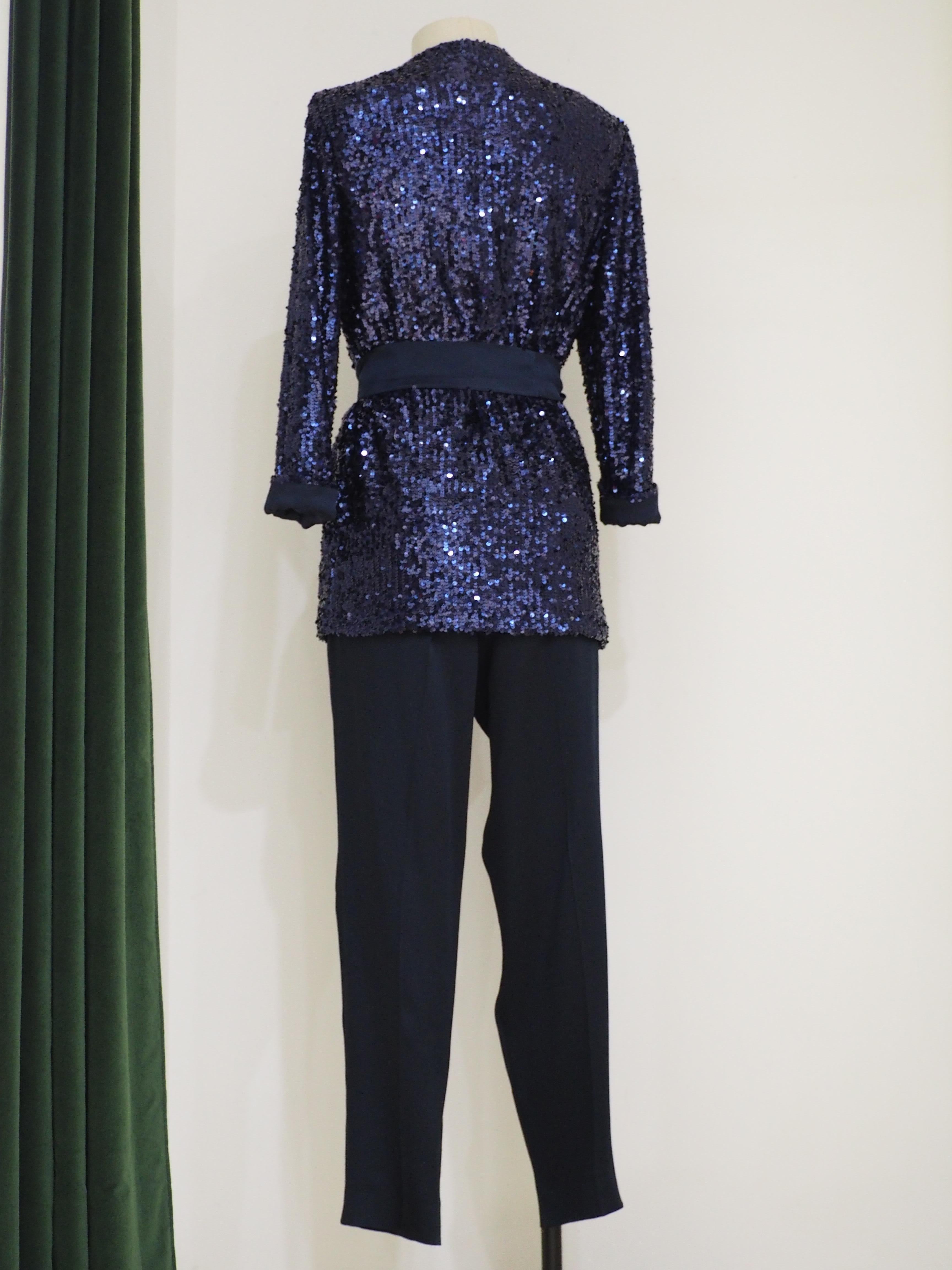 Marella blouse and pants suit  In Excellent Condition For Sale In Capri, IT