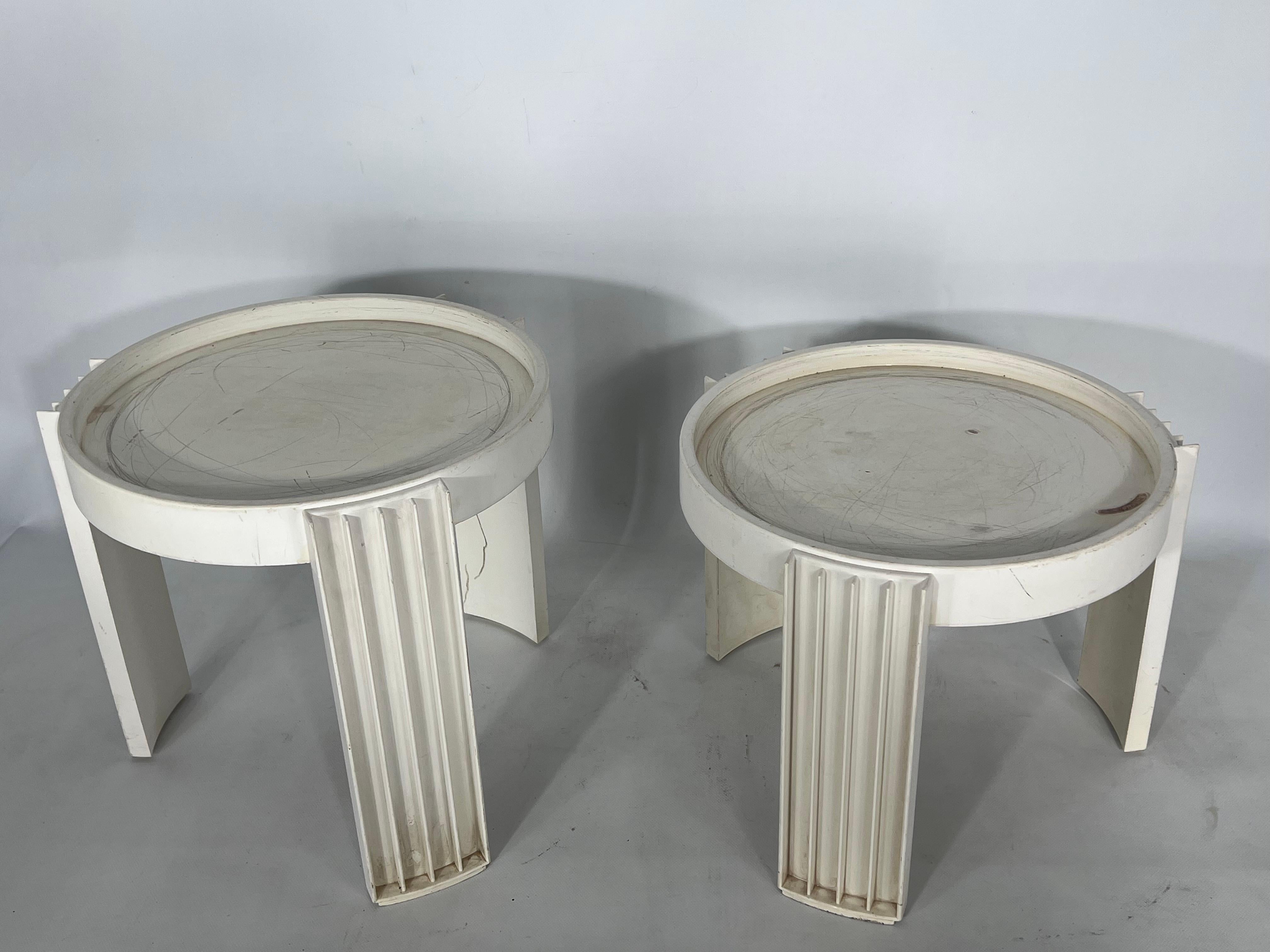 Ensemble de deux tables gigognes « Marema » de Gianfranco Frattini pour Cassina en vente 3