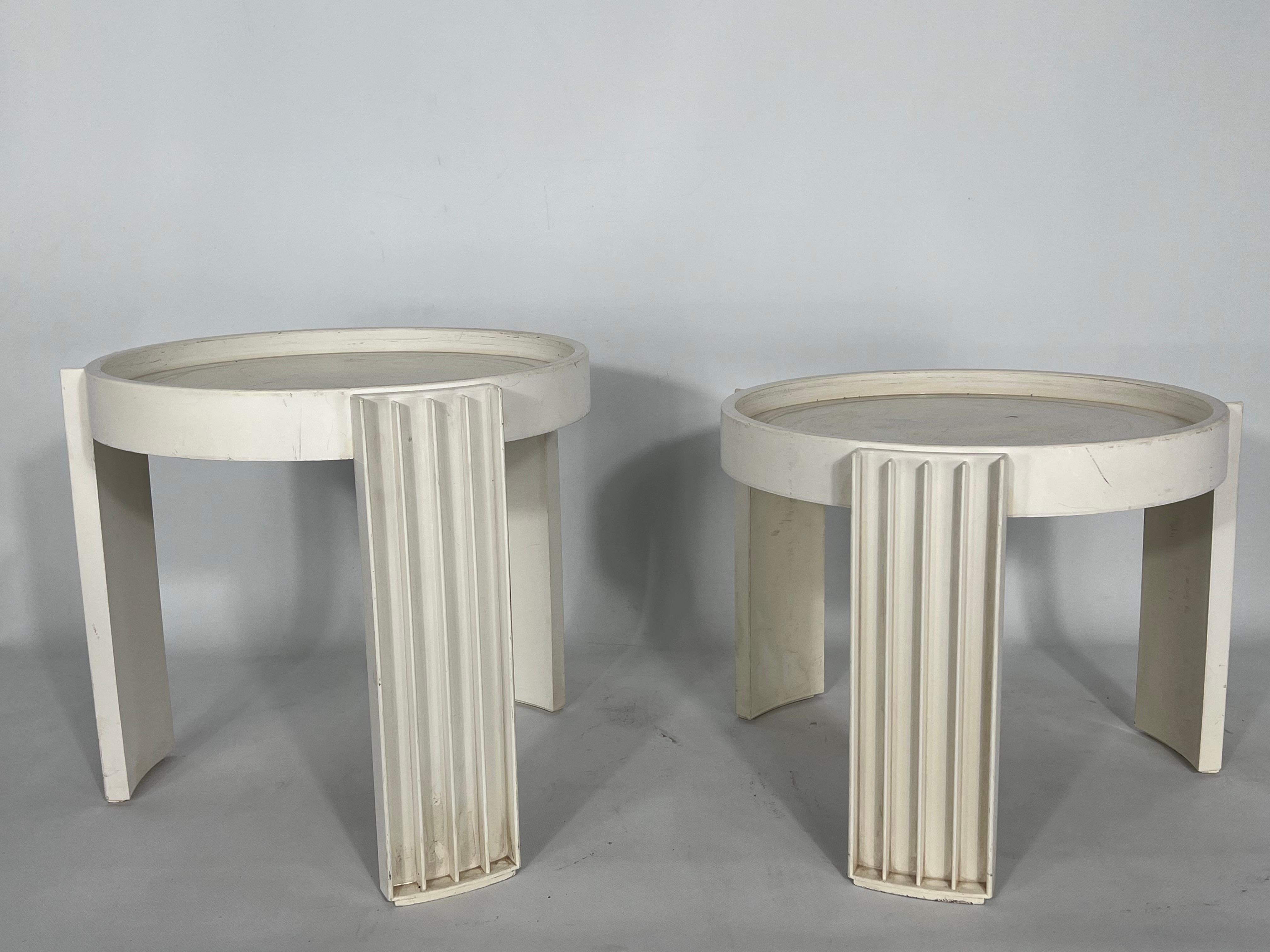 Ensemble de deux tables gigognes « Marema » de Gianfranco Frattini pour Cassina en vente 4