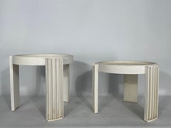 "Marema" Set of Two Nesting Tables by Gianfranco Frattini for Cassina