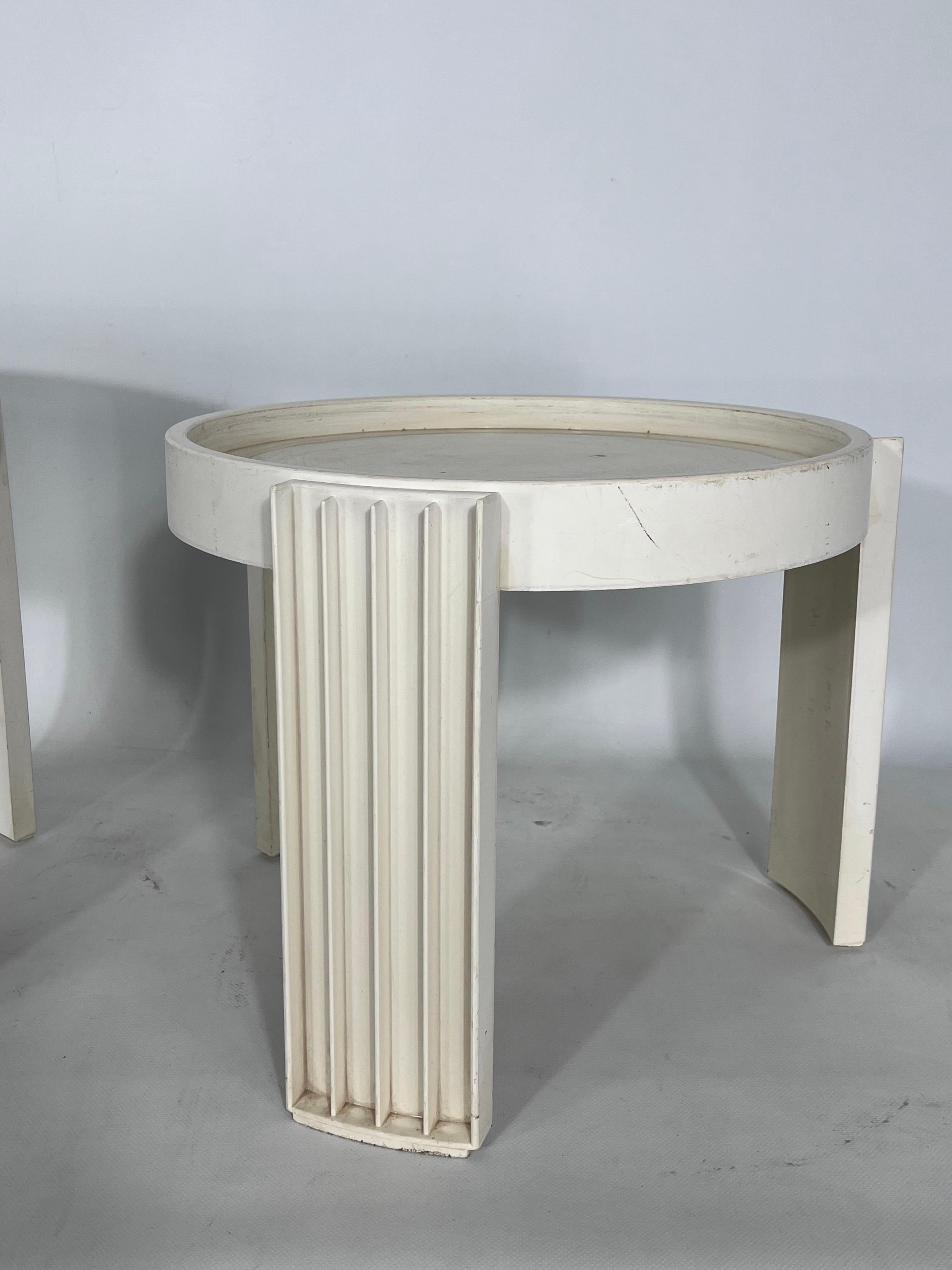 Ensemble de deux tables gigognes « Marema » de Gianfranco Frattini pour Cassina en vente 2