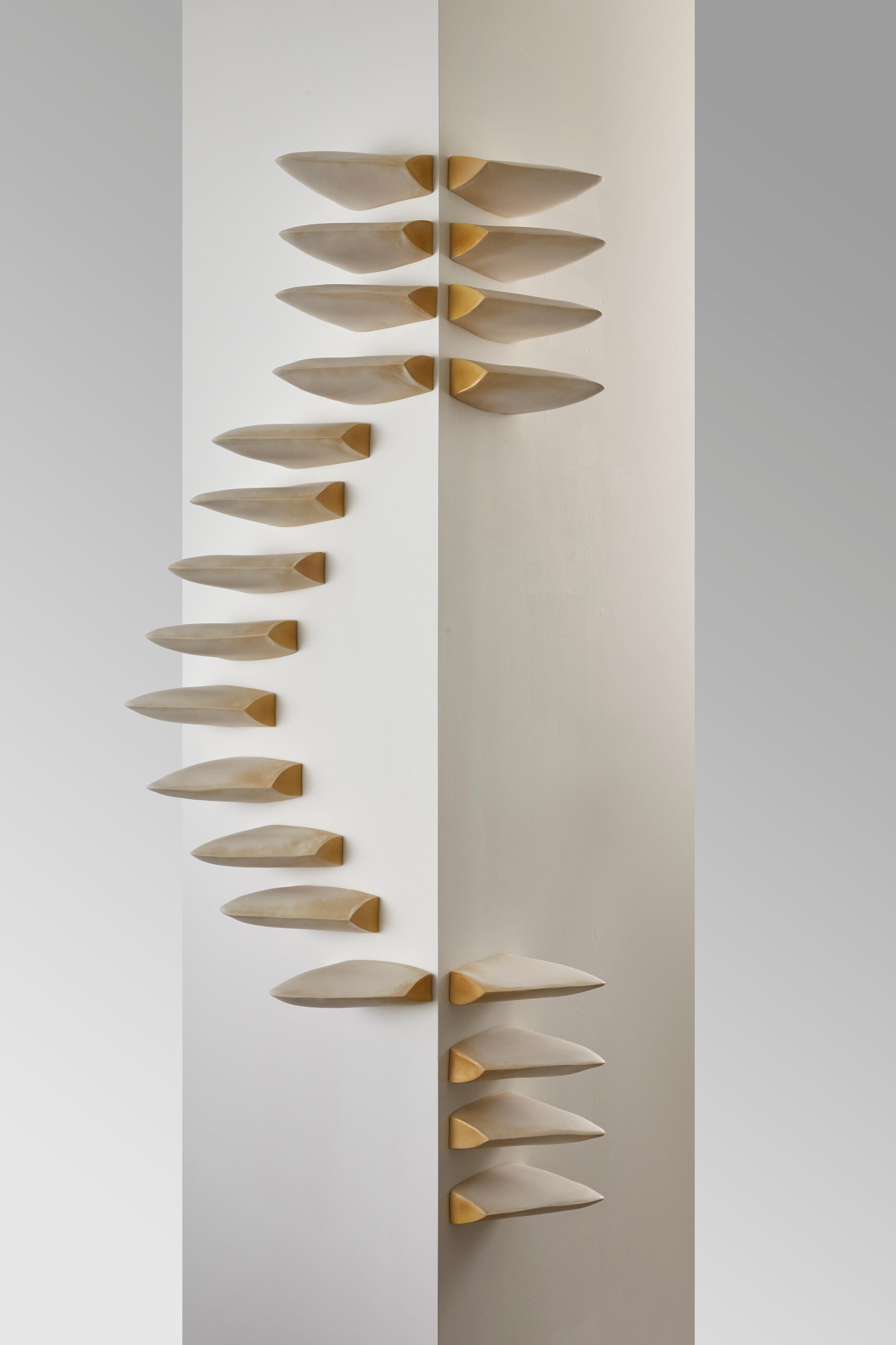 Maren Kloppmann Abstract Sculpture – Helisches Stack II
