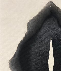 ABSTRACT Artwork Black Circle Light Contemporay Artist Mareo Rodriguez Void III