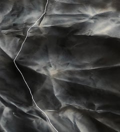 ABSTRACT Kunstwerk Ray Dark Lines Zeitgenössisches Werk des Künstlers Mareo Rodriguez, ABSTRACT