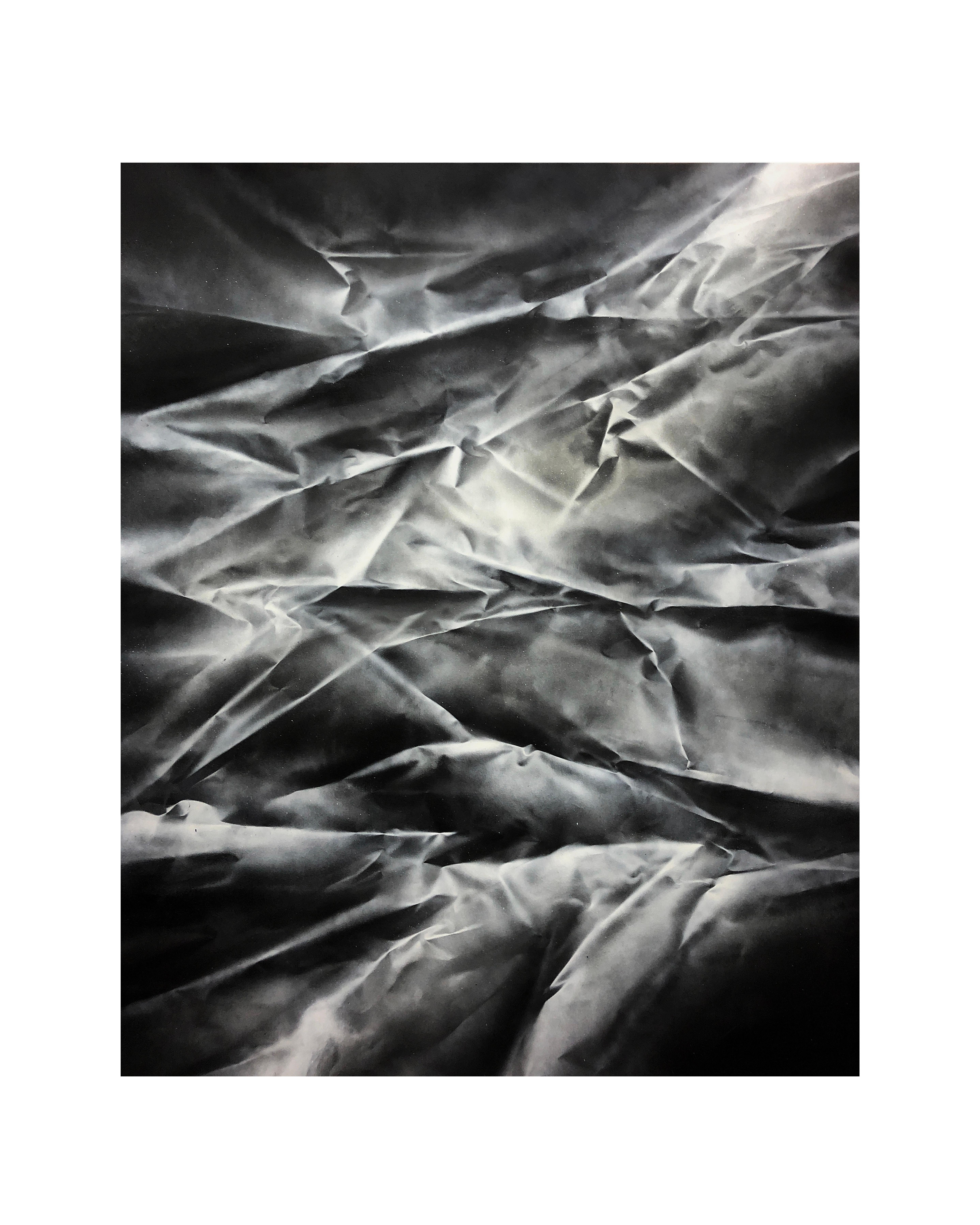 ABSTRACT Artwork Ray Dark Lines Contemporay Artist Mareo Rodriguez For Sale 4