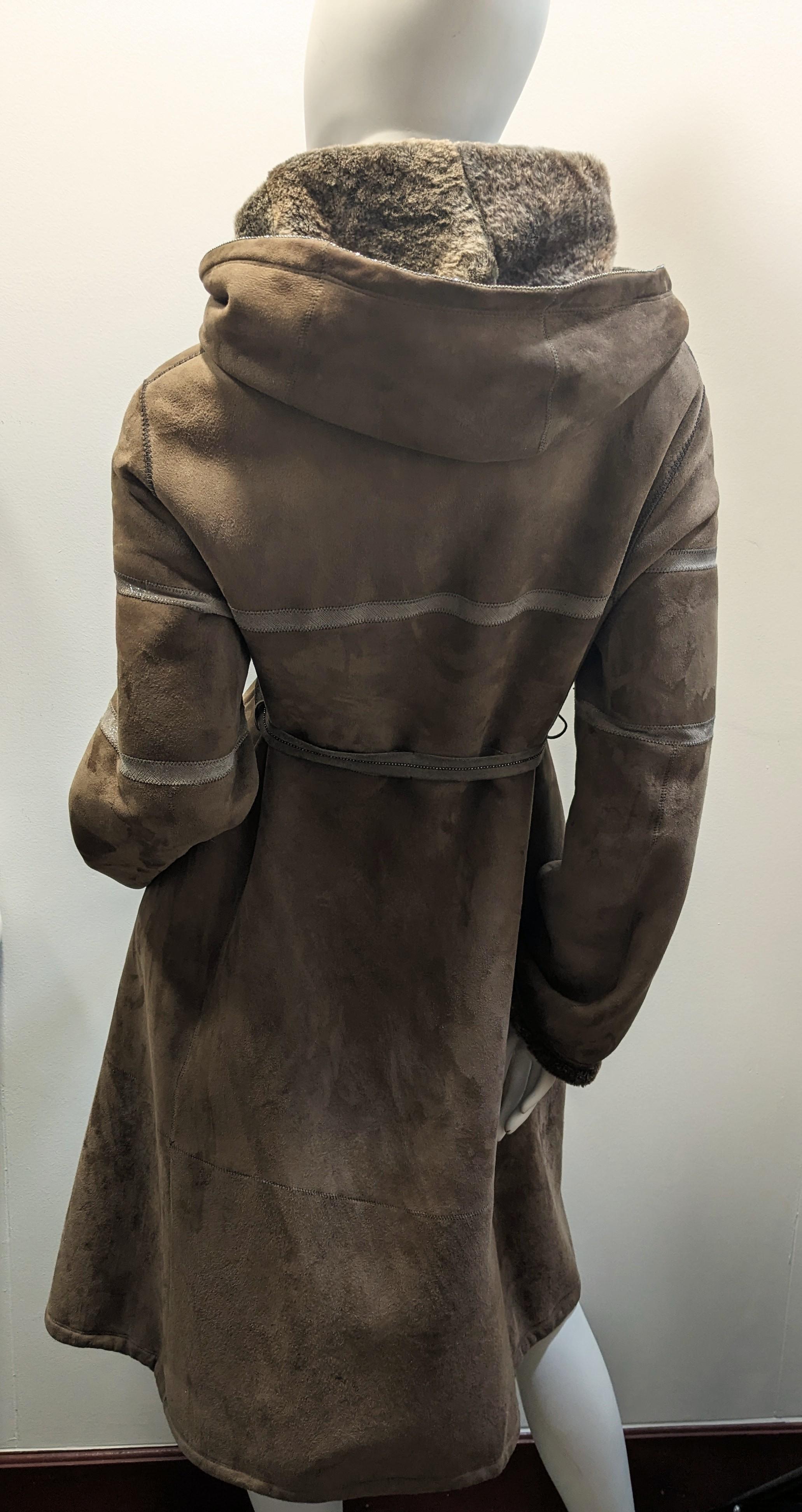 Marester Milan ¾ Luxurious Coat in Sheepskin In New Condition For Sale In  Bilbao, ES