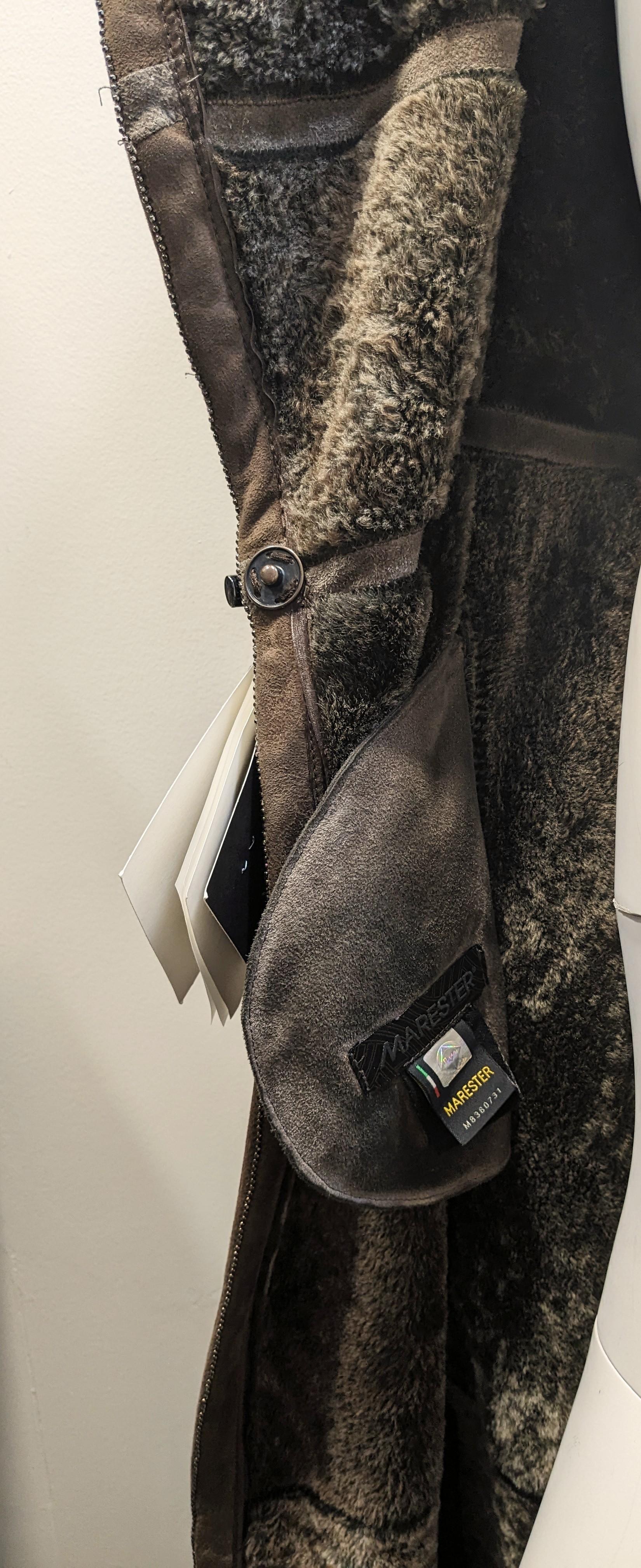 Marester Milan ¾ Luxurious Coat in Sheepskin For Sale 2