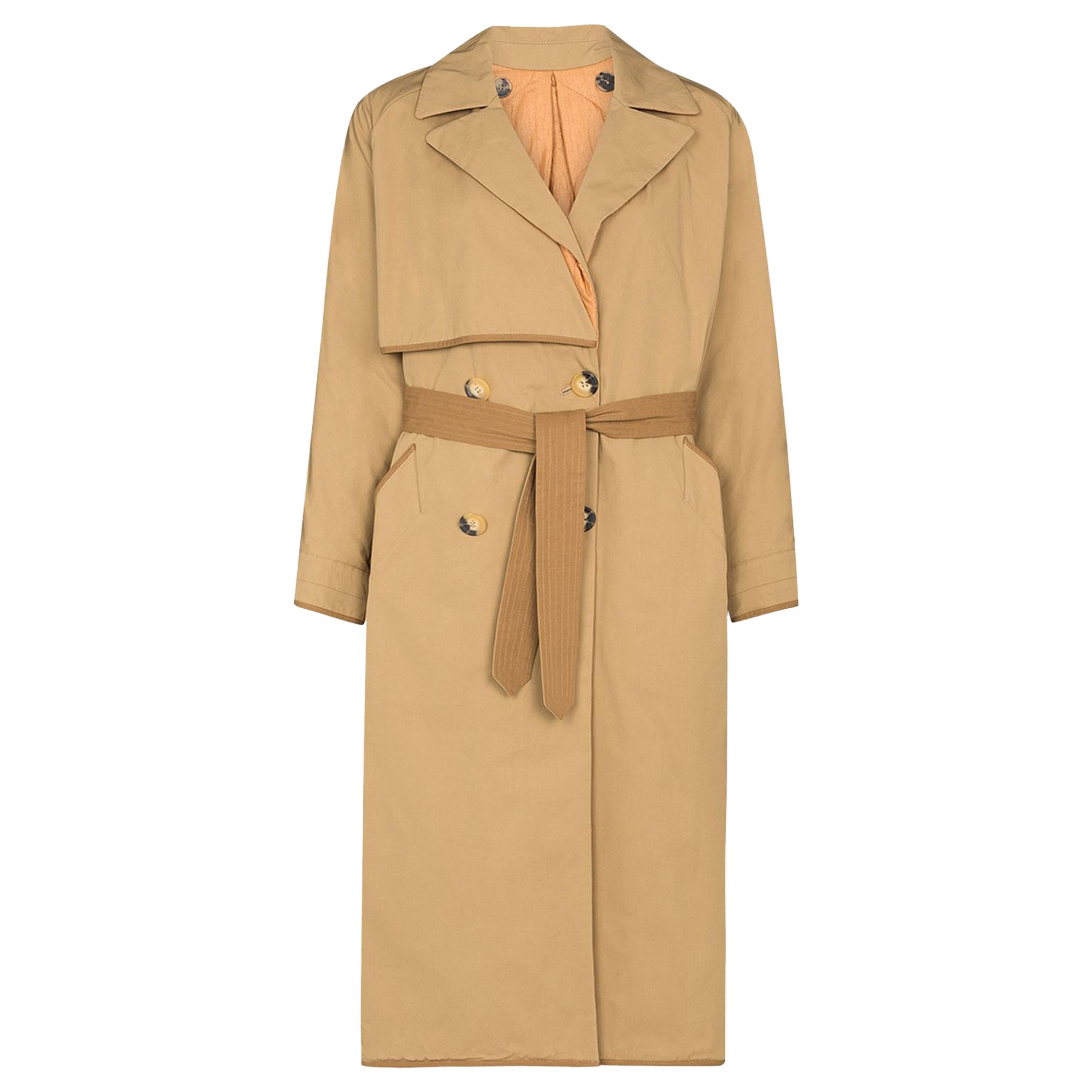 Trench-coat réversible Marfa Stance Sand - Taille S