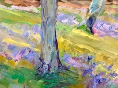 Bluebells in the Woods, post impressionist in the Scottish Colourist tradition