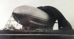 Bourke-White Akron Zeppelin Aviation Machine Age Female Artist Photograph Deco