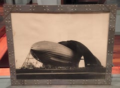 Bourke-White Akron Zeppelin Aviation Machine Age Female Artist Photograph Deco