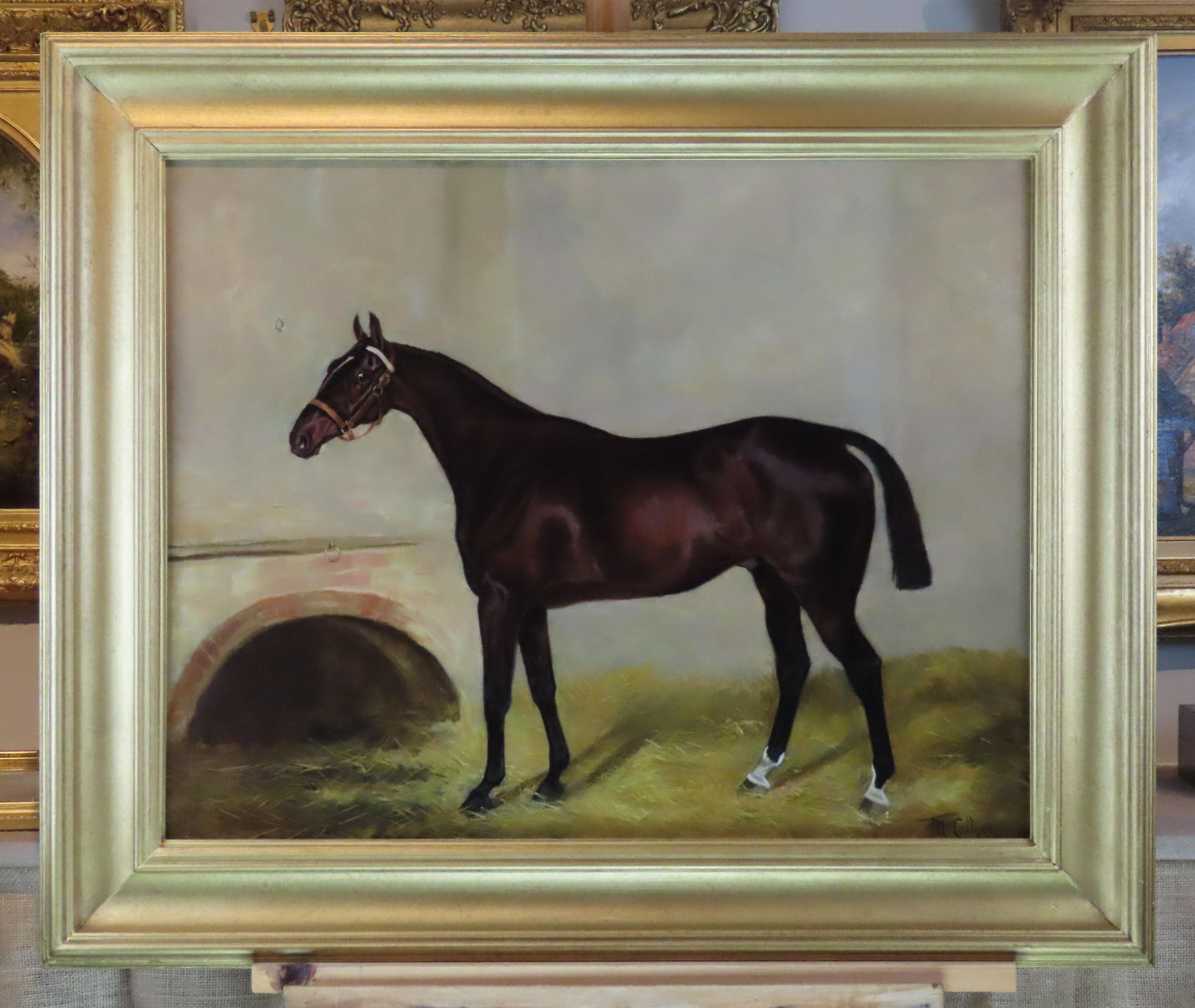 Óleo original sobre lienzo, Margaret Collyer. 
