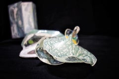 "Good to the Last Drop" - Laminated Recycled Lithographs Bound into Artist Book