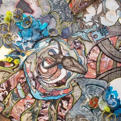 Piled On the Ruins, Handmade Paper Composition