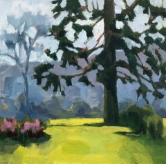 Margaret Crutchley, The Park in Summer, Original Painting, Landscape Art