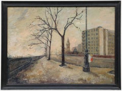 D. Moore  - 20th Century Oil, Suburban Dusk