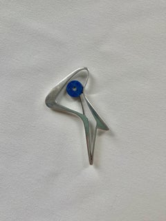 Margaret de Patta Silver and Lapis Brooch 1947-1950