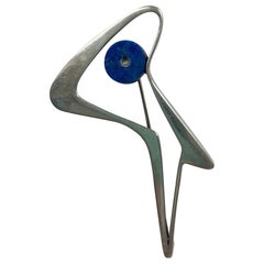 Margaret de Patta Brosche aus Silber und Lapislazuli 1947-1950