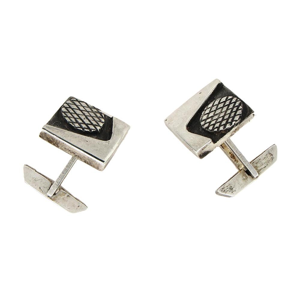 Modernist Margaret De Patta Sterling Cufflinks