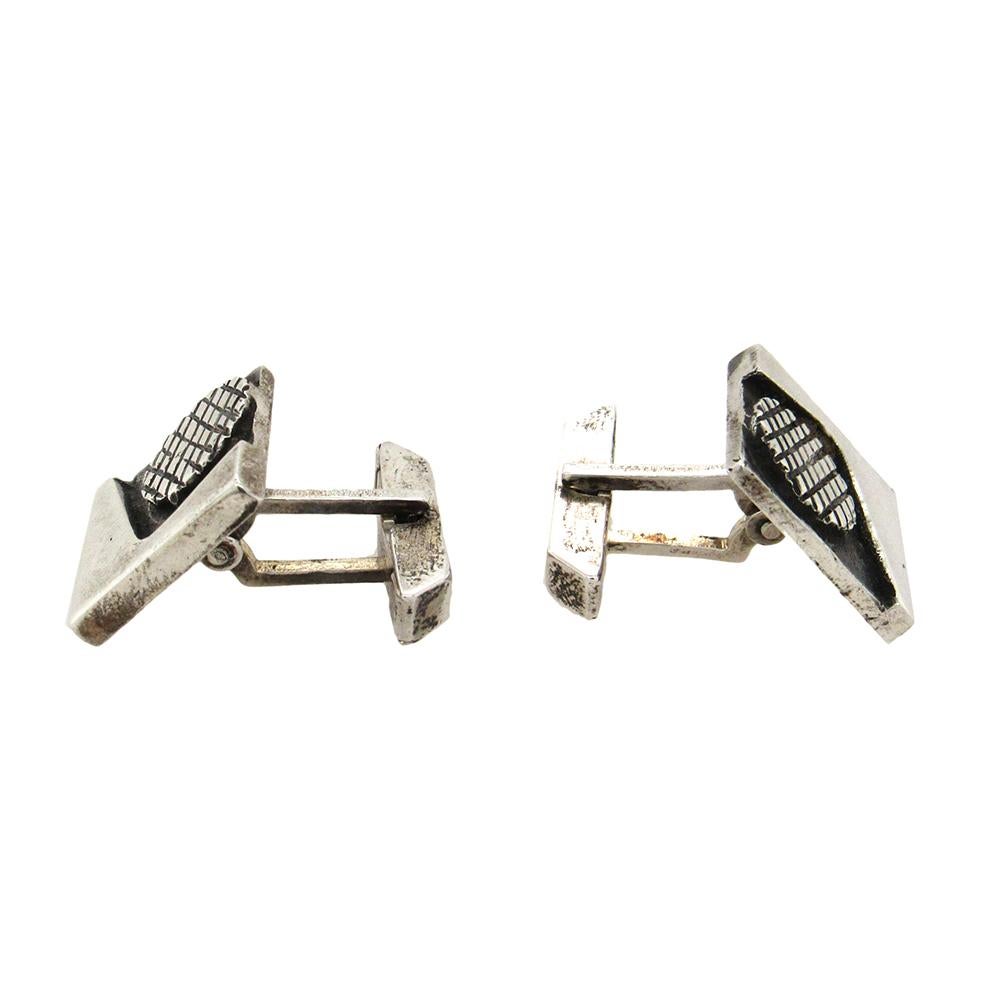 Women's or Men's Margaret De Patta Sterling Cufflinks