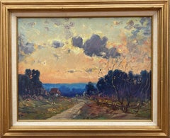 “Country Lane Sunset”