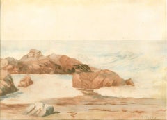 Bassa marea - Paesaggio marino di metà secolo