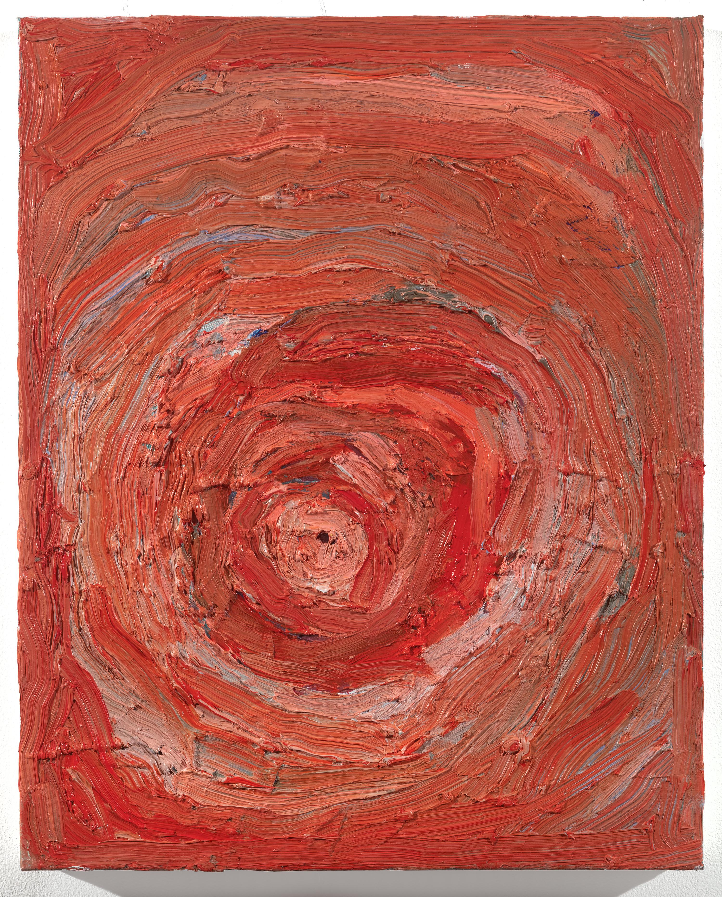 Margaret Evangeline Abstract Painting – Blaue Gewässer 1