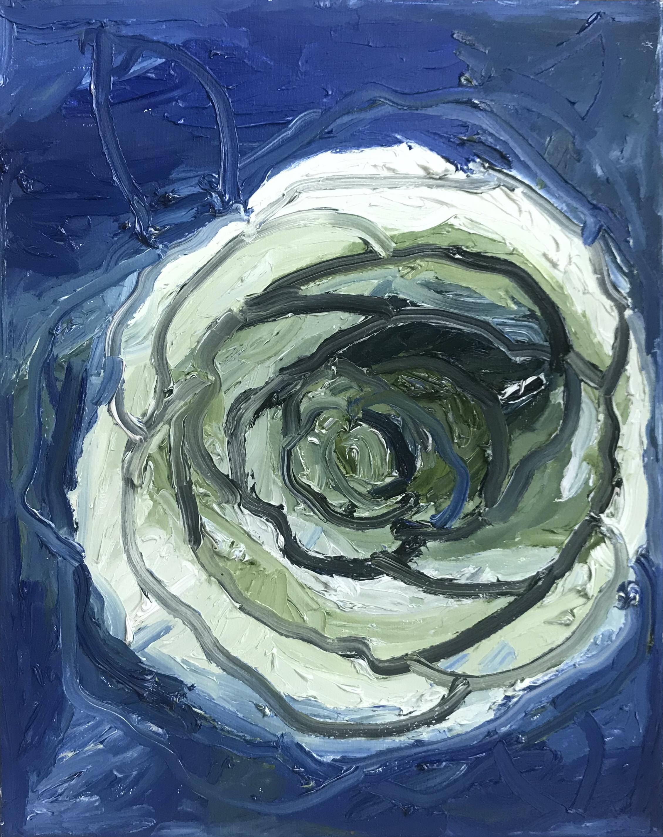 Camellia Too - Painting by Margaret Evangeline
