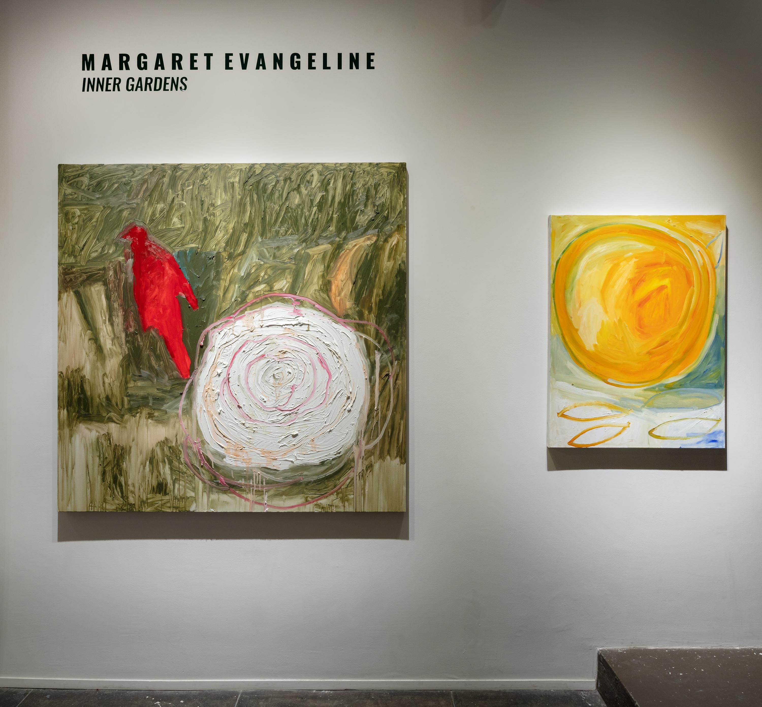 Red Rover, Red Rover - Painting by Margaret Evangeline