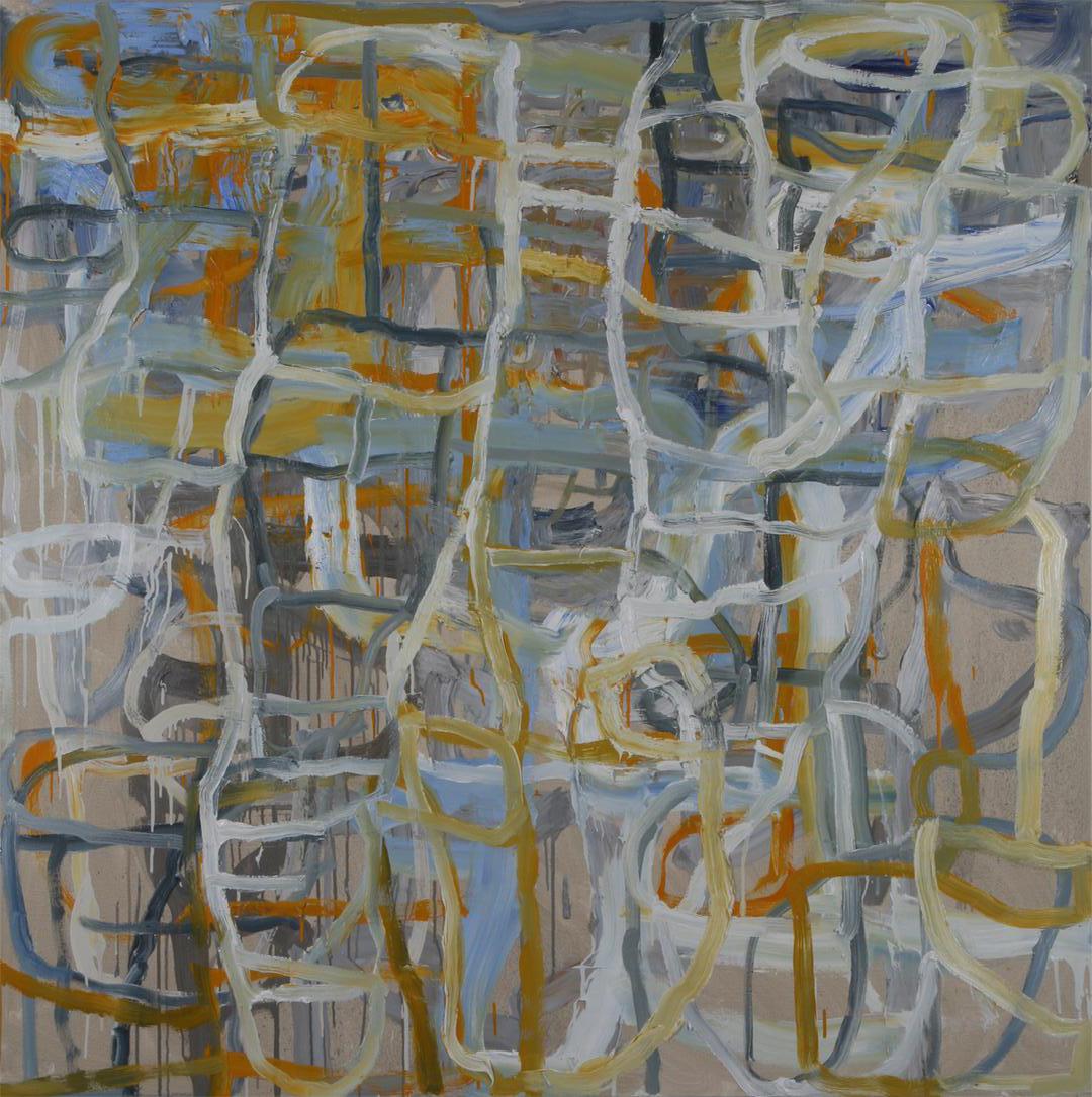 Margaret Evangeline Abstract Painting – Transkriptionen 4
