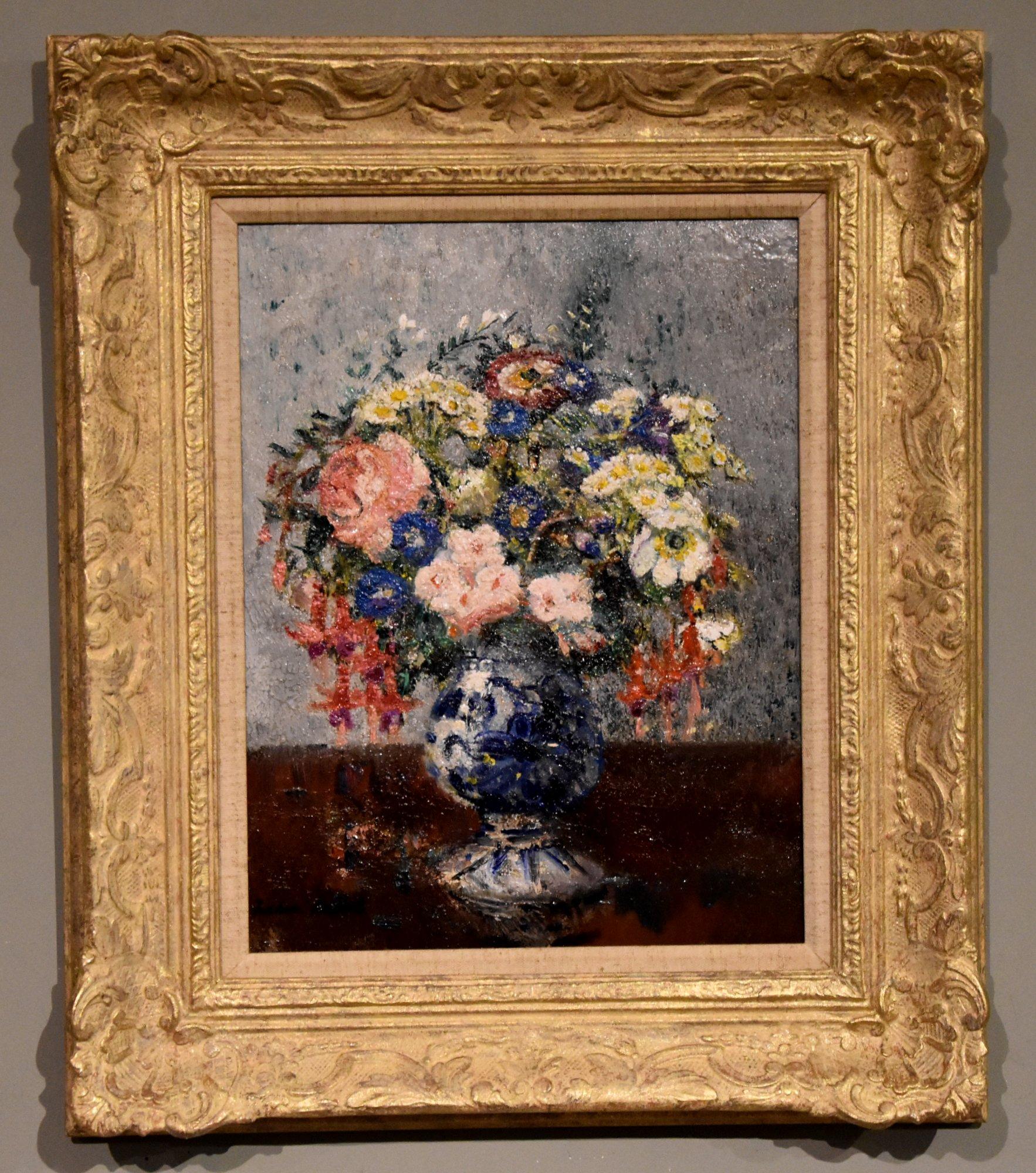 Pittura a olio di Margaret Fisher Prout "Natura morta" A.R.A 1875 1963.  Ha studiato sotto la guida del padre Mark Fisher R.A. e allo Slade. Dipingeva paesaggi, figure e nature morte. Espositore prolifico. Olio su tavola. Firmato

Dimensioni senza