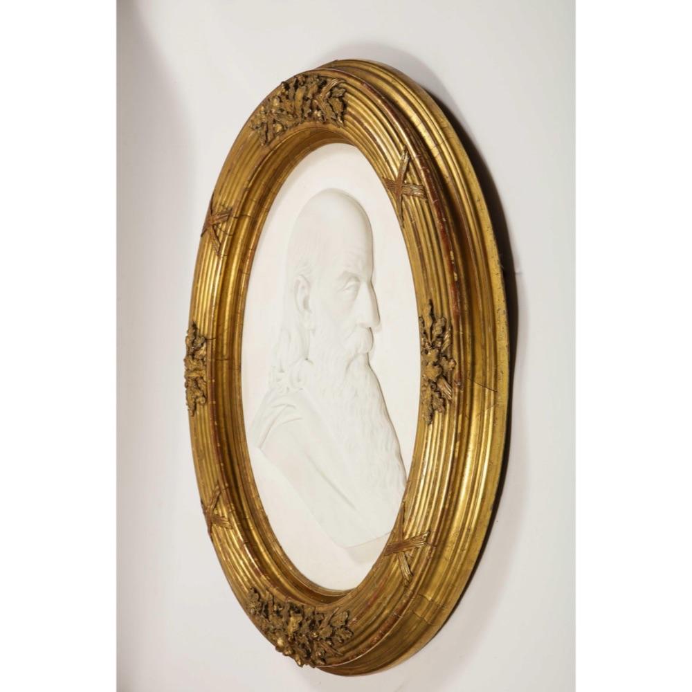 Margaret Foley (Amerikanerin, 1827-1877) Marmorbüste „Head of Prophet Zephaniah“ im Angebot 12
