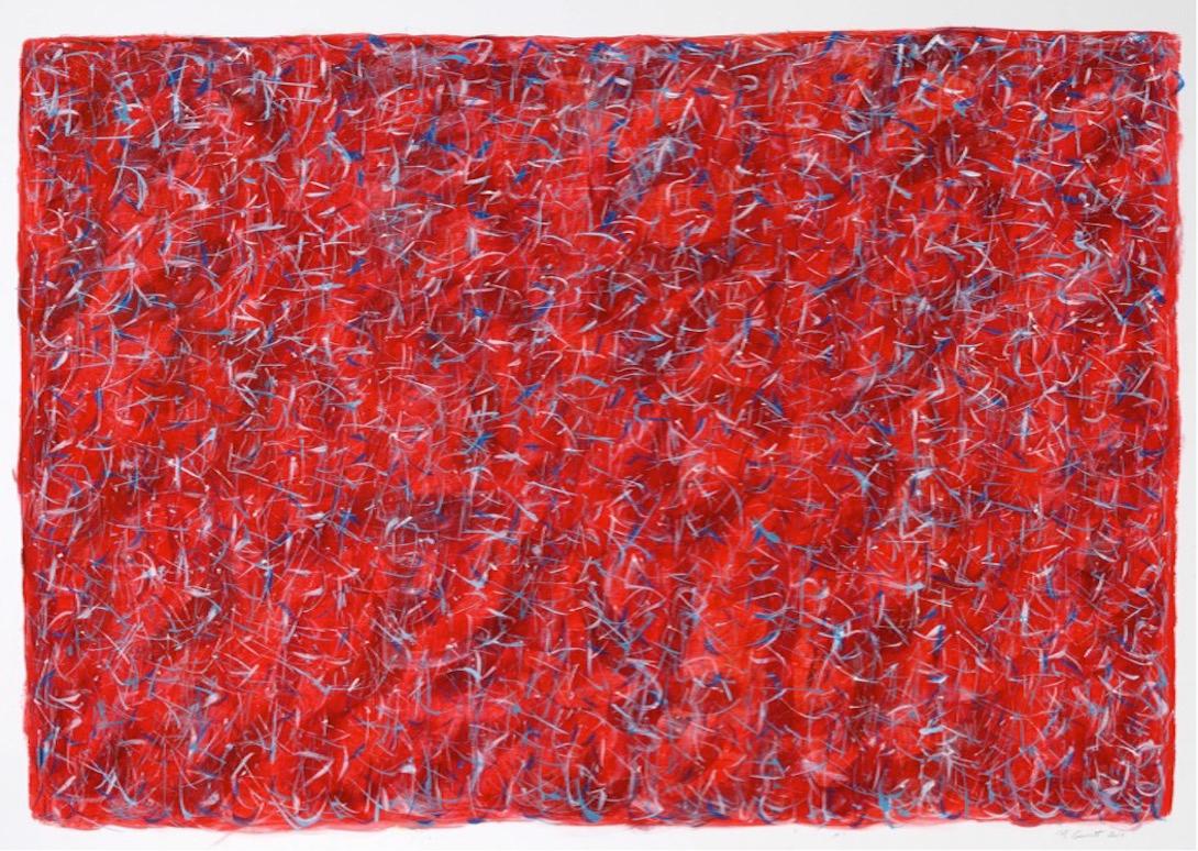 Margaret Garrett Abstract Painting - Tuning Fields 172