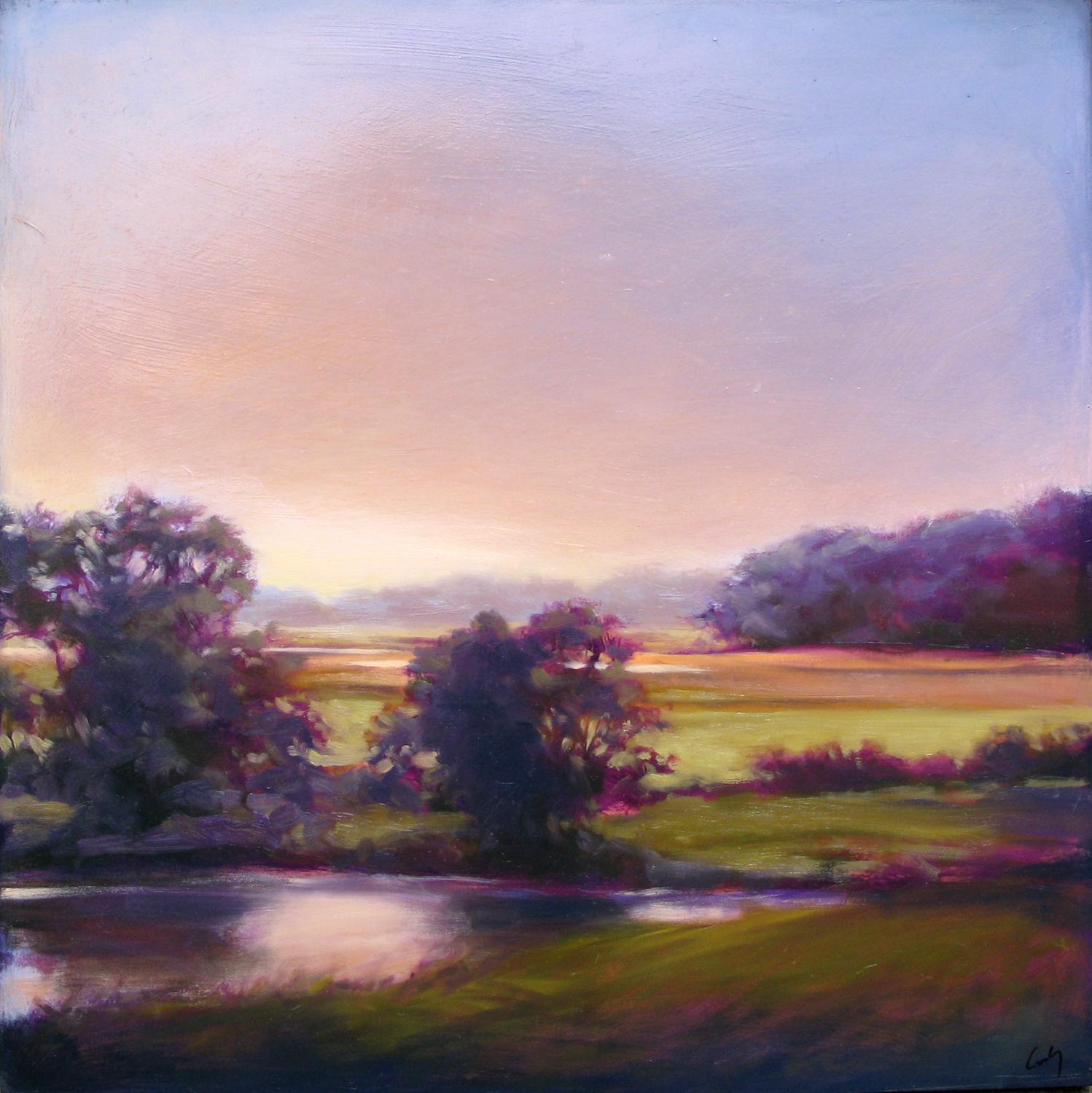Margaret Gerding Landscape Painting - The View