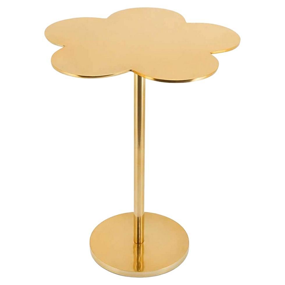 Table d'appoint dorée Margaret en vente