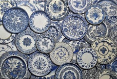 OBSESSION PLATE Bleue