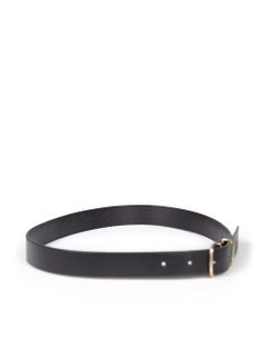 Margaret Howell Black Leather Waist Belt