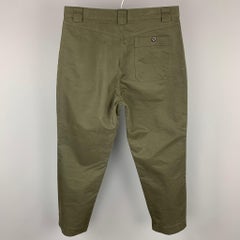 MARGARET HOWELL Size XL Olive Cotton Casual Pants