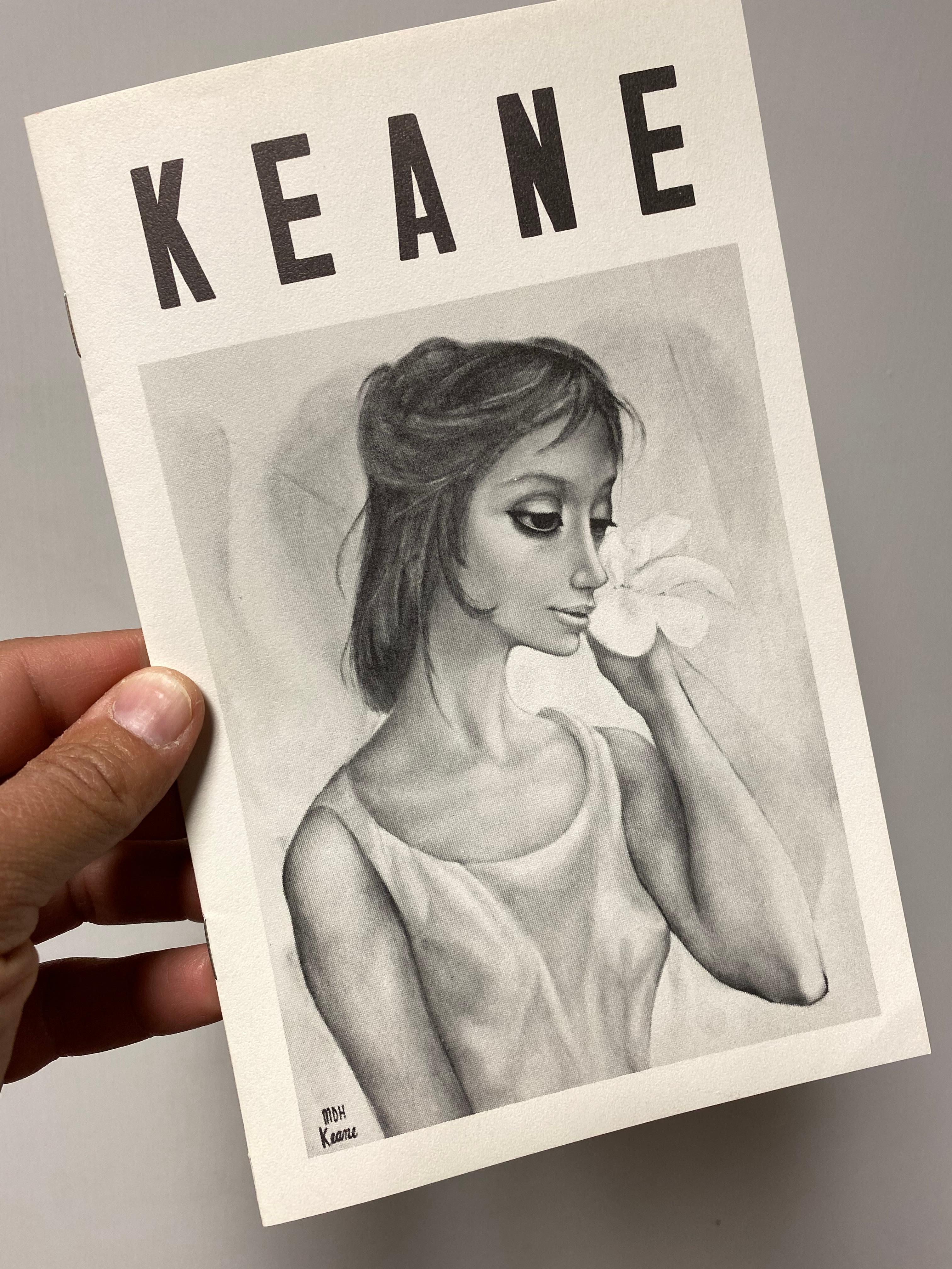 Girl of China - Gray Figurative Painting by Margaret Keane
